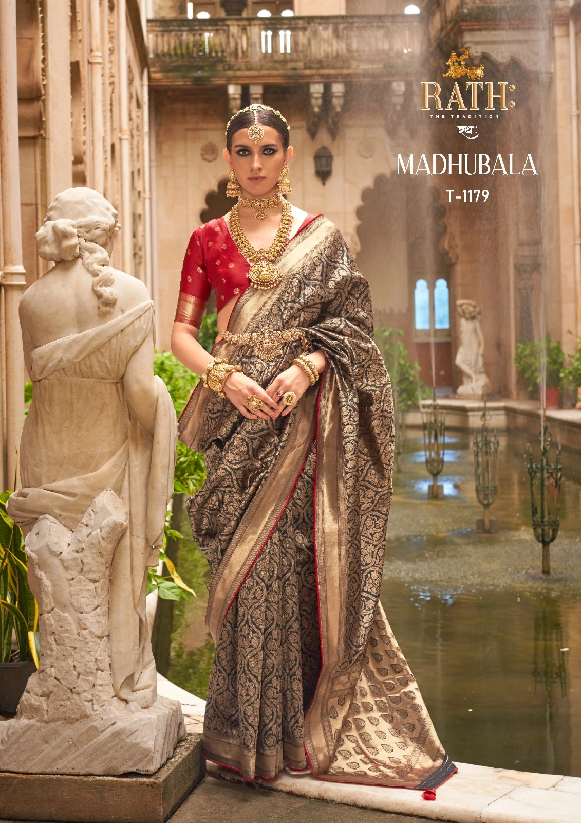 Rath Madhubala B.C.P Silk Wholesale Fancy Sarees Catalog — Wholesale Sarees, MPA wholesale from Surat — view 3
